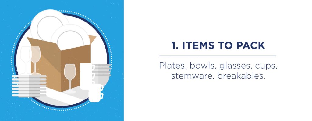 How to Pack Dishes