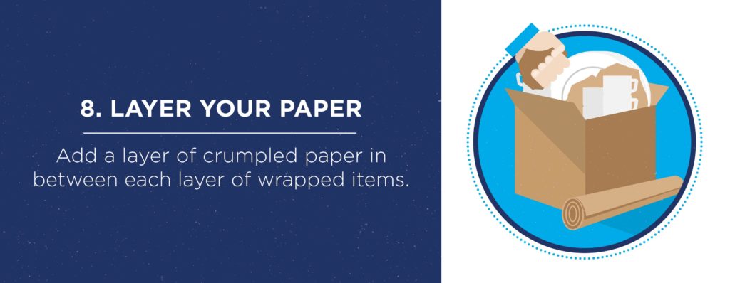 How to Pack Fragile glasses